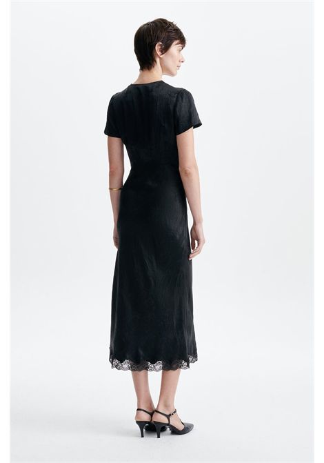 Vanessa Bruno Abito Lungo Hollie in Pizzo Nero Donna Vanessa Bruno | Abiti | 6EVA07-V08885999
